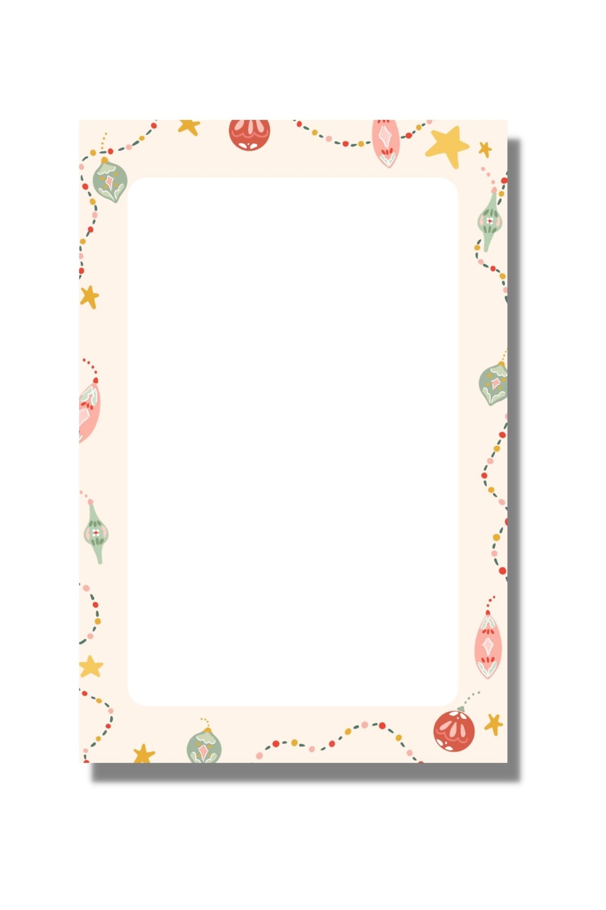 Retro Ornament Notepad