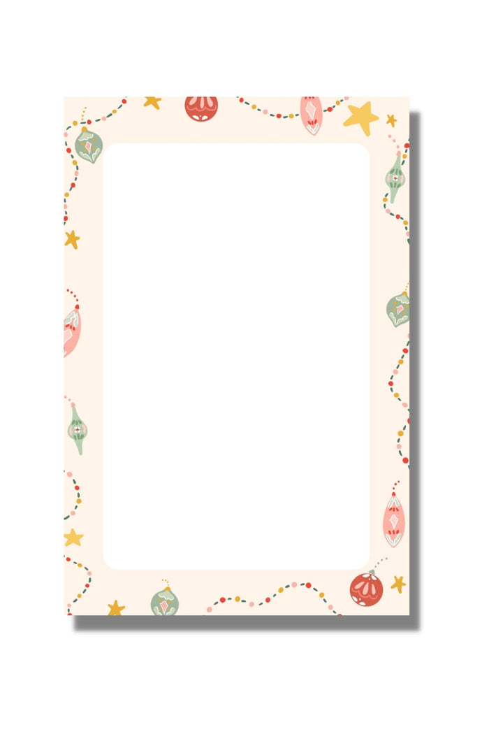 Retro Ornament Notepad