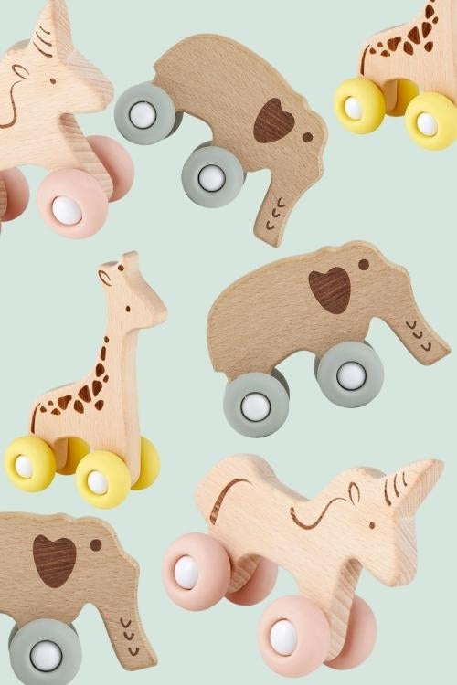Silicon & Wood Toys