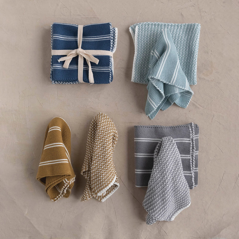 Cotton Knit Dish Cloths