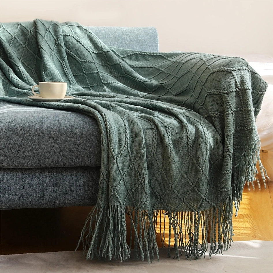 Eucalyptus Throw Blanket – Succulent Bar