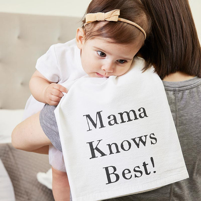 Mama Knows Best Towel