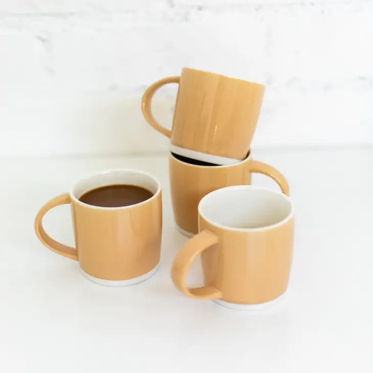 Latte Dipped Ceramic Mug