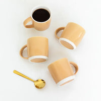 Latte Dipped Ceramic Mug