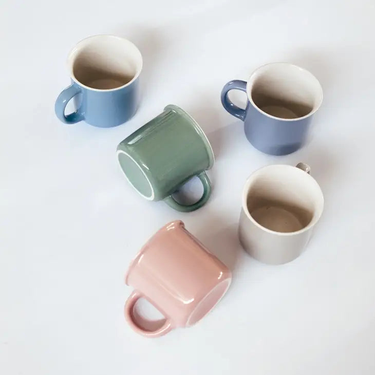Light Grey Ceramic Mug