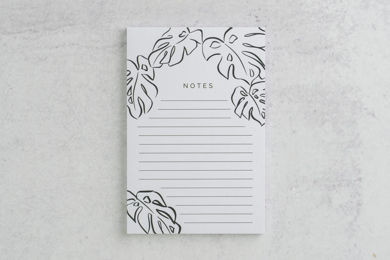 Monstera Notepad