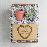 Heartfelt Bridesmaid Proposal Gift Box