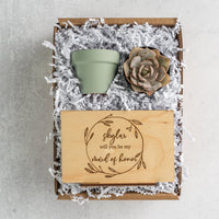 Boho Bridesmaid Proposal Gift Box