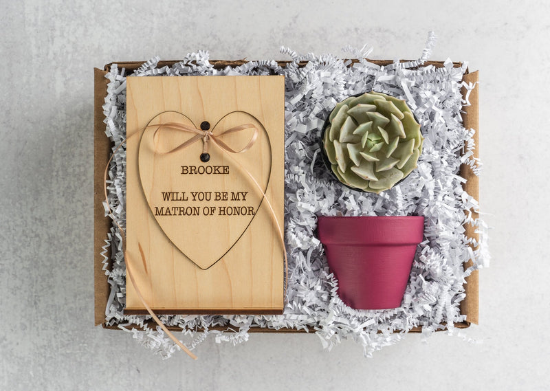 Keepsake Bridesmaid Proposal Gift Box
