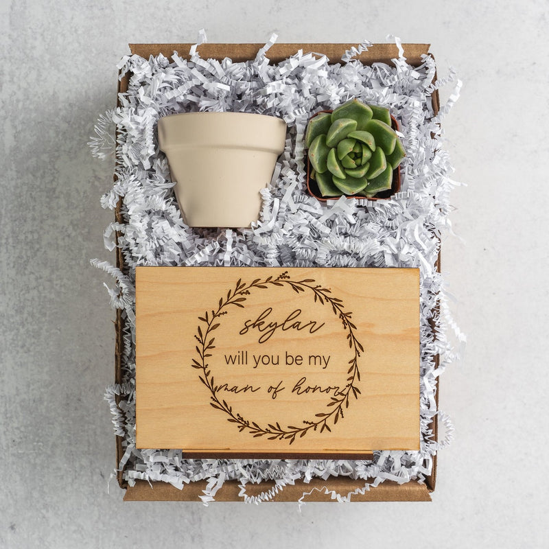 Timeless Bridesmaid Proposal Gift Box