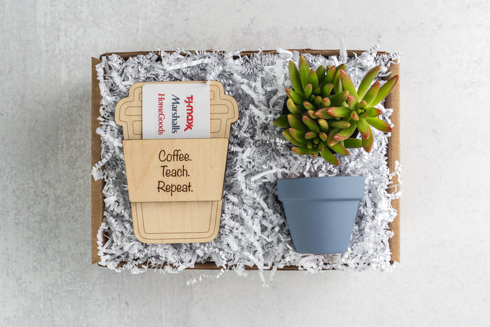 Coffee Teach Repeat Gift Box