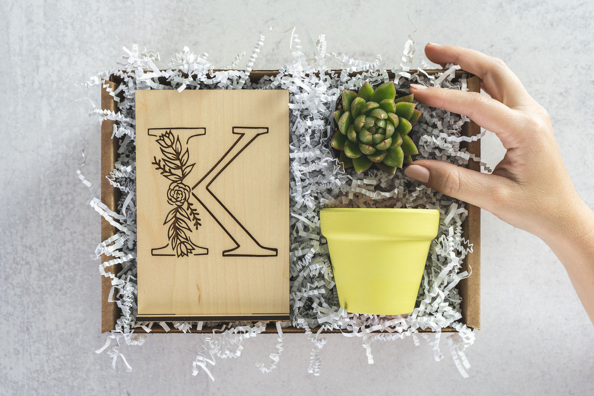 Monogram K Gift Box