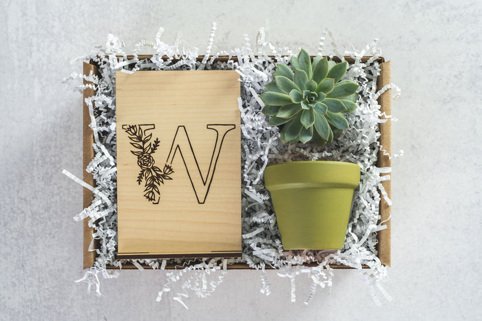 Monogram W Gift Box