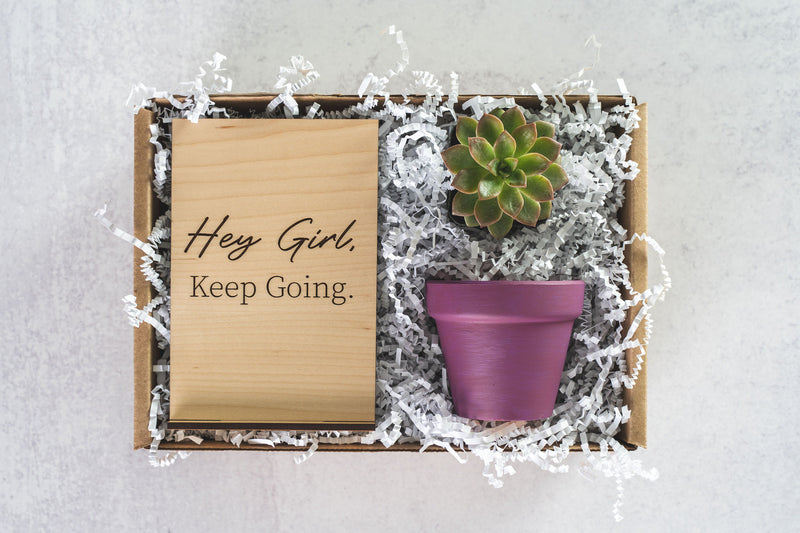 Hey Girl Keep Going Gift Box