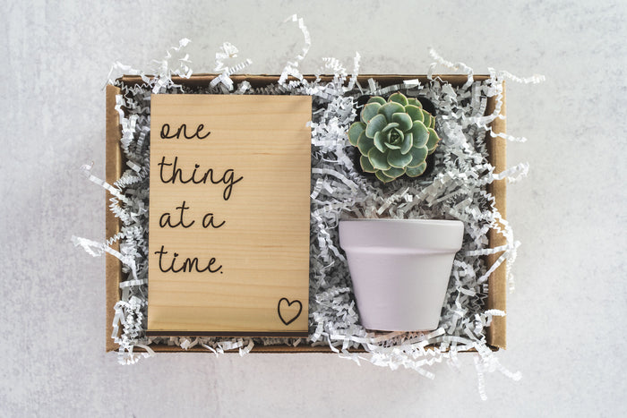 One Thing At A Time Gift Box