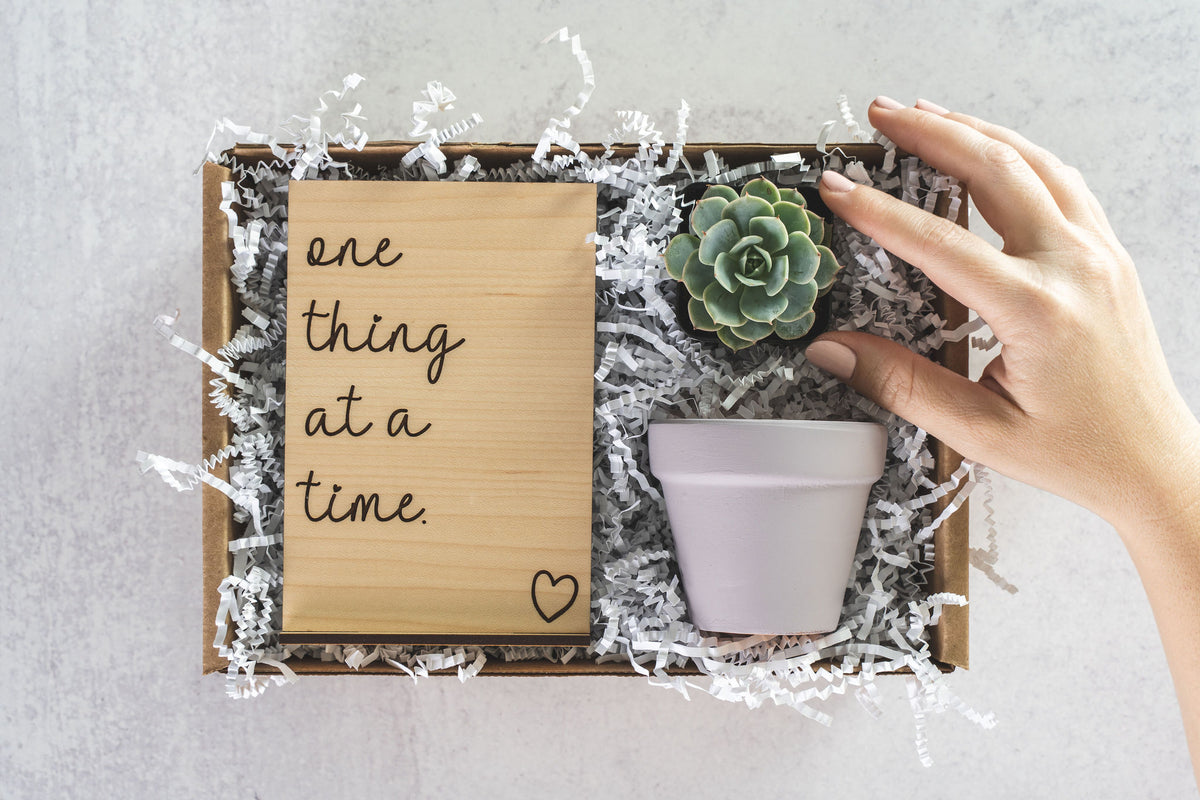 One Thing At A Time Gift Box