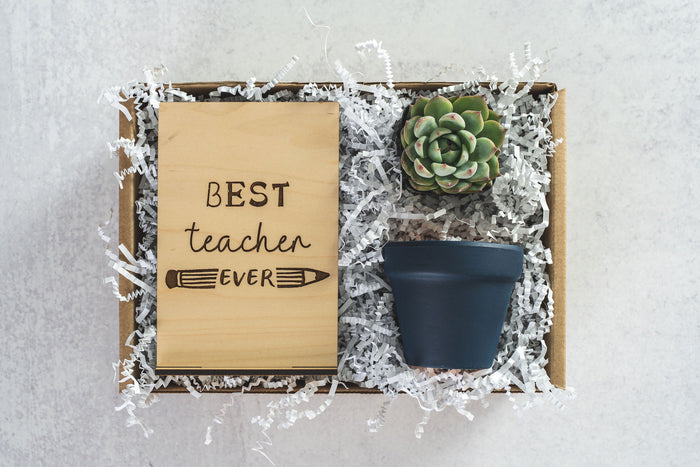 Best Teacher Ever Gift Box