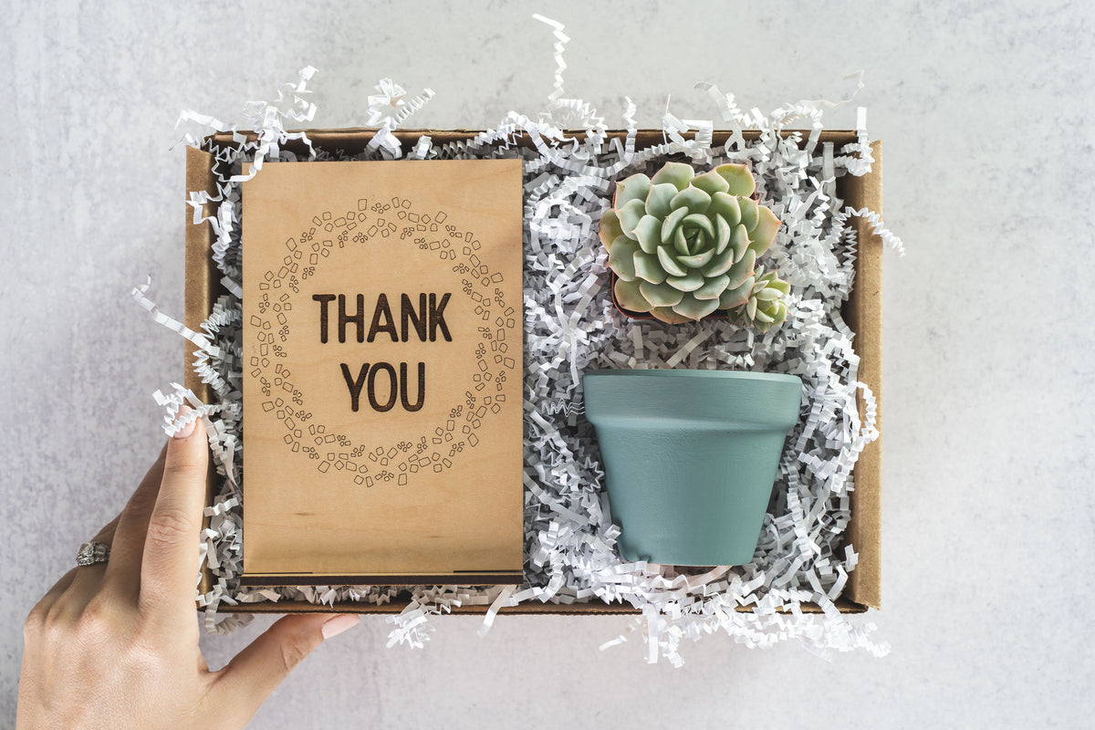 Thank You Wreath Gift Box