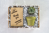 Thank You Abstract Gift Box