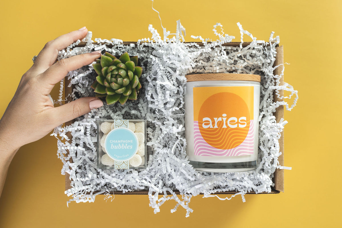 Aries Candle Gift Box