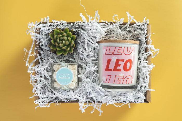 Leo Candle Gift Box