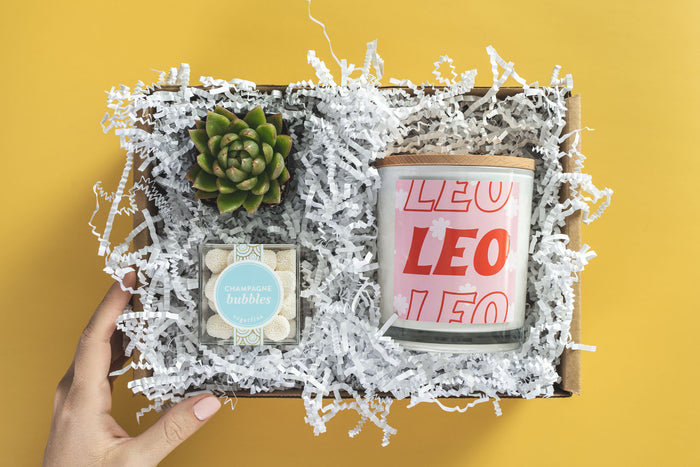 Leo Candle Gift Box