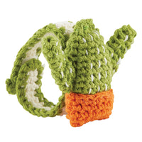 Cactus Crochet Wristlet 