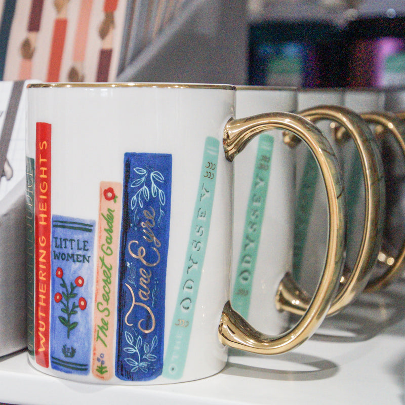 Porcelain Book Club Mug