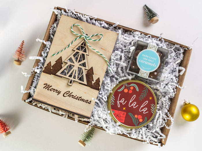 Merry Christmas Ornament Gift Box
