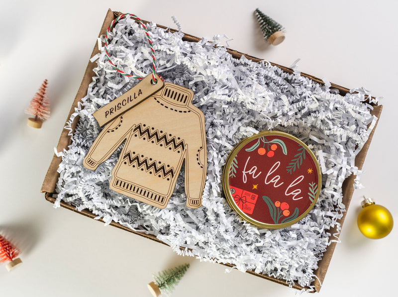 Ugly Christmas Sweater Gift Box