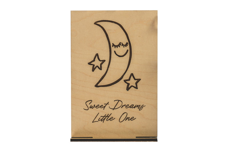 Sweet Dreams Wood Card