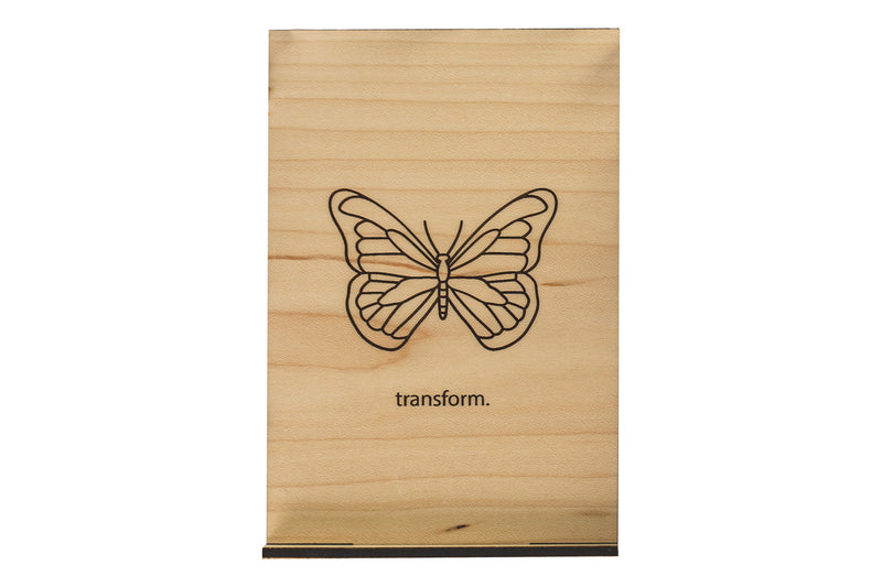 Transform Wood Card