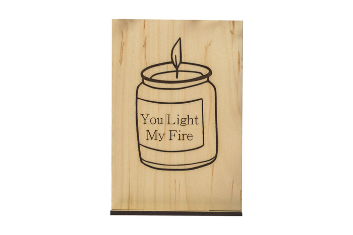 Light My Fire Wood Card